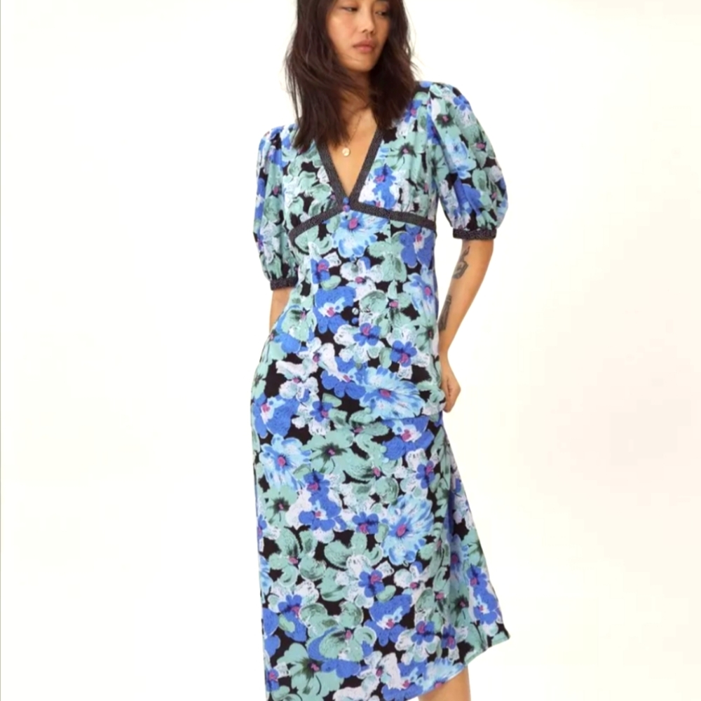 Nasty Gal Puff Sleeve Dress 6